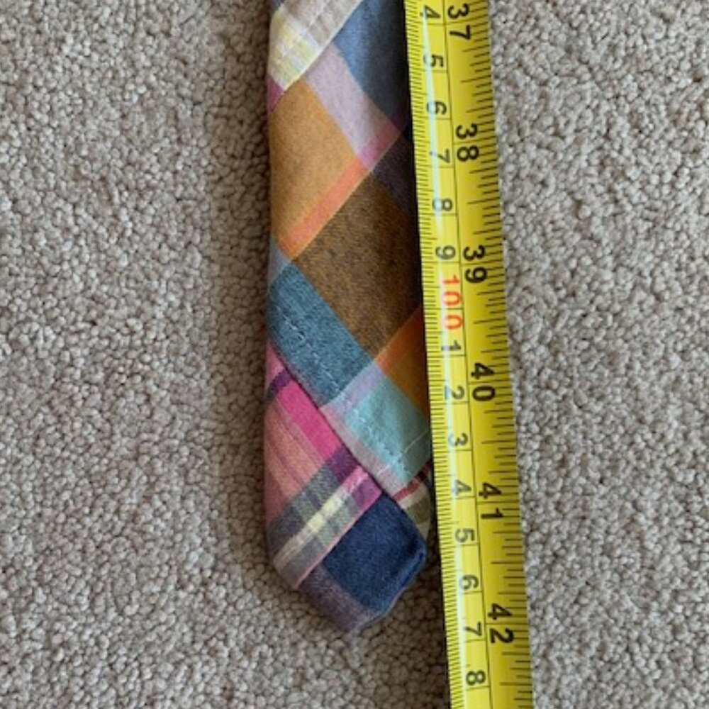 J. Crew Plaid Belt size small/medium - Picture 8 of 9